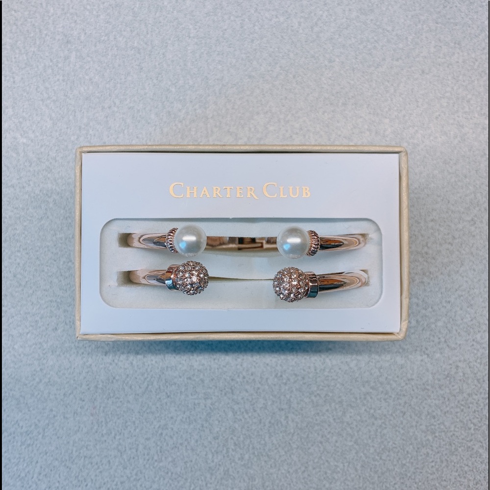 Cute Charter Club Cuff Set